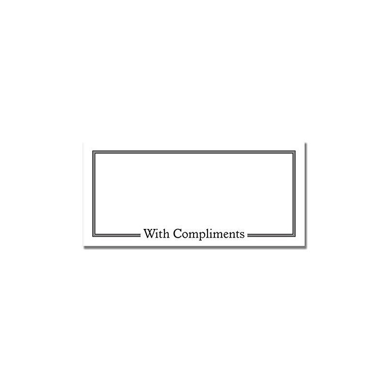 Cherry Compliment Slip 210mm x 99mm | 100 Sheets |