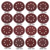 Sanding Discs, POWERTOOL 8-Holes Hook and Loop Sandpaper 125MM Sanding