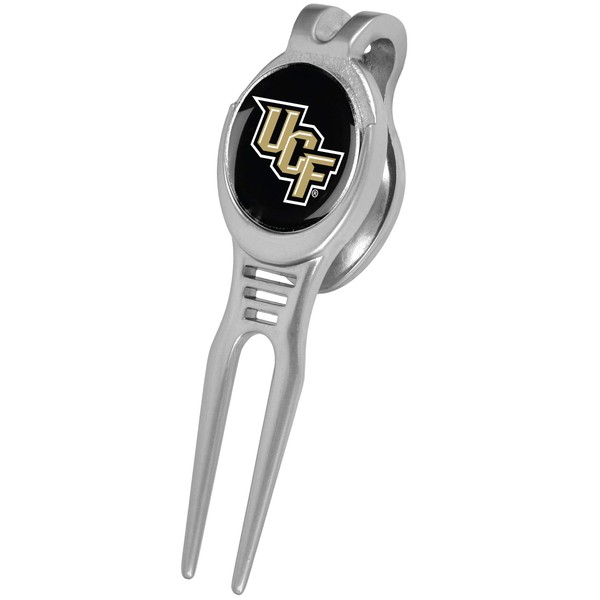 LinksWalker Central Florida Knights - Kool Divot Repair Tool with Magnetic Golf Ball Marker