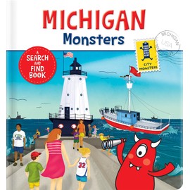 Michigan Monsters: A Search and Find Book