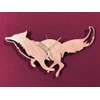 Fox Clock - Wooden Fox Clock - Full Fox. Perfect