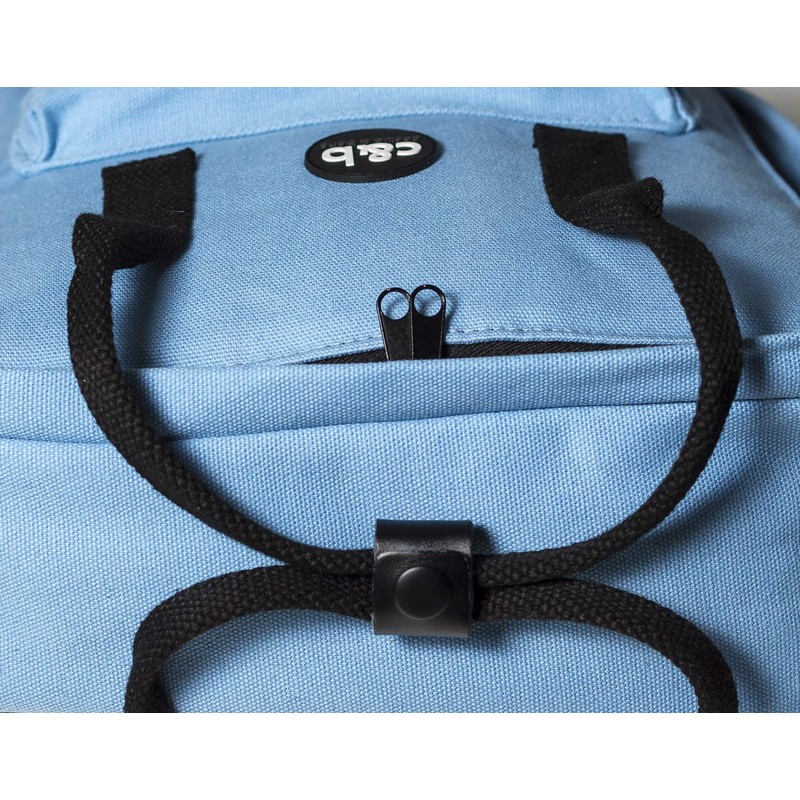 cecilia&bens Canvas Backpack Women Men School Backpack Notebook up to