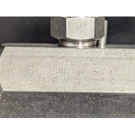 Anderson Greenwood New Anderson Greenwood H7HIS-44Q Needle Valve 1/2" Male x Female 6000 psi