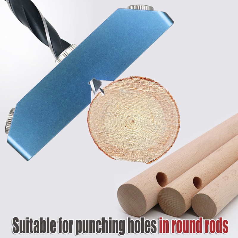 Drill Guide Jig 30 45 90 Degree Aluminum Alloy Angle