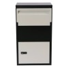Unbranded Wall Mount Locking Drop Box Steel Mailbox for Rent