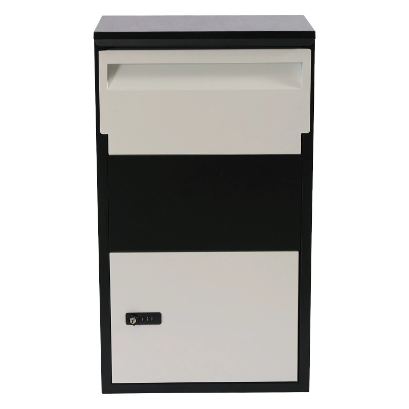 Unbranded Wall Mount Locking Drop Box Steel Mailbox for Rent