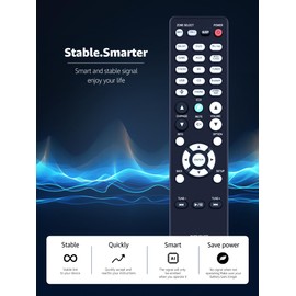 TCNOUMT RC-1228 Remote Control fit for Denon AV Receiver AVR-X3500H AVR-X1400H AVR-X1600H AVR-S730H AVR-S930H AVR-S950H AVR-X2500H AVR-X2600H AVR-X3100W AVR-X3600H AVR-X3700H