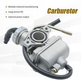 Saihisday Carburetor with Throttle Grip Cable, Carburetor Kit, Replacement for Honda SL70 1971-1973 XL75 1977-1979 XL70 1974-1976 XR75 1973-1978 XR80 1979-1984 XR80R 1985-2004