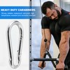 3.1 Inch Stainless Steel Spring Snap Hook, Stainless Steel Carabiner