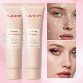 Quarxery Gel Blanqueador Exfoliante Corporal Facial Loción Peeling Kit, 2 Unidades, 100 G