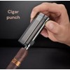 NIVEK Cigar Lighter, Triple Jet Flame Butane Torch Lighters, Refillable