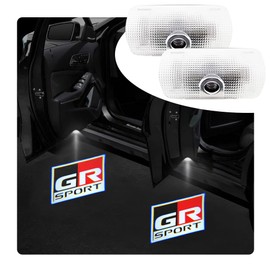 Courtesy Light Car Courtesy Lamp, Toyota Land Cruiser Rank 300 Series Logo Courtesy Light, Door Light, Set of 2 Doors, Fits Land Cruise 300 (GR SPORT)