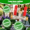EJW Hose Splitter 2 Way, Garden Hose Splitters, 2 Way