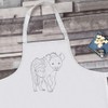 Azeeda 'Spotted Hyena Prowling' Unisex Cooking Apron (AP00081944)