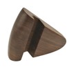 Creative Walnut Wood Triangle Holder Stand for Phone Tablet Pad