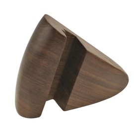 Creative Walnut Wood Triangle Holder Stand for Phone Tablet Pad Birthday Home Office Decoration