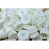Pkg of 6 - White Nylon Expandable Grommet Plug -