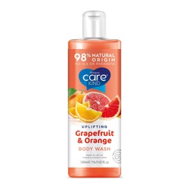 Shower Gel from Care Kind, 98% Natural Body Wash Calming, Cruelty Free, No SLS or Parabens, original nature bathing cleanser Vegan in source faith 500 ml