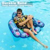 FindUWill 2 Pack Large Pool Chair Floats, Inflatable Pool Floats