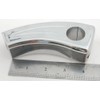 Topteng 3.5 Inch Billet Chrome 1 Inch Bars Riser Pull