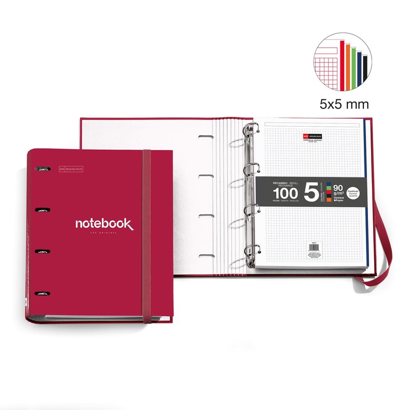 Miquelrius Carpebloc Emotion Unica red