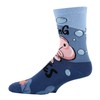 ooohyeah Men’s Funny Blodfish Crew Socks, Crazy Novelty Cotton Dress