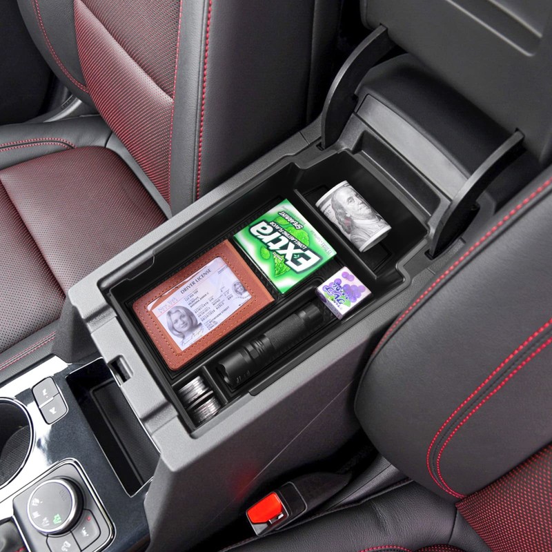 RUNROAD Upgraded Center Console Organizer Tray Compatible with Chevy Blazer