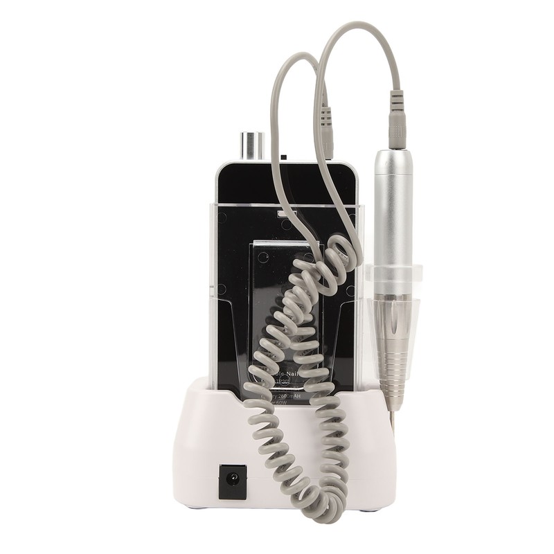 Rechargeable Manicure File 0 To 35000rpm Large Screen Display Electric