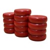 26 Natural and Red Crokinole Discs - Full Set (Large