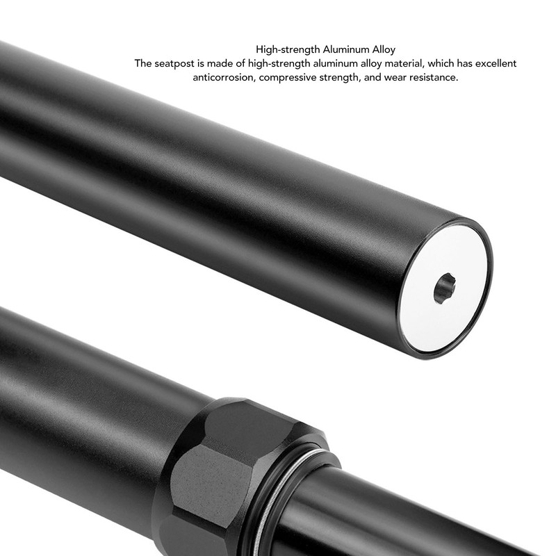 Bike Suspension Seatpost Bicycle Aluminium Alloy Hand Controlled Seat Post