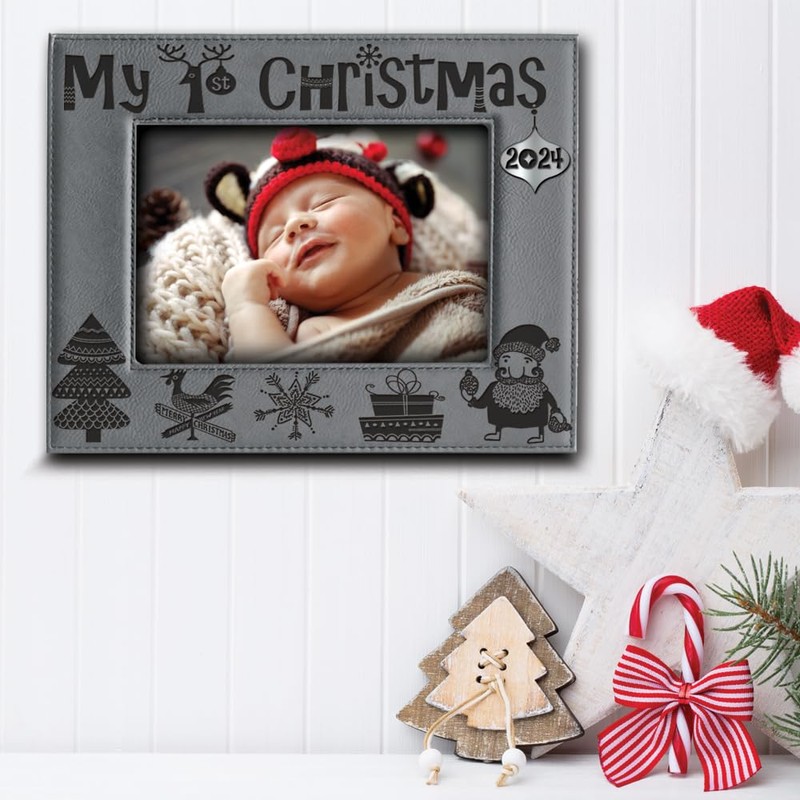 BELLA BUSTA My First Christmas 2020 Baby's First Christmas Leather