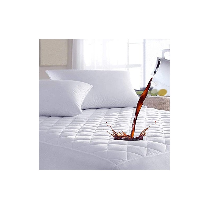 Extra Deep Quilted Waterproof Mattress Protector Highly Absorbent Hotel Quality