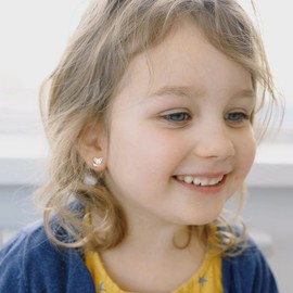 Animal Earrings Girls Kids Silver 925 Small Animal Studs Animal Jewelry Gifts for Kids Girls Ladies