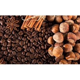 Vanilla Latte, Lone Star Candles & More's Premium Hand Poured Strongly Scented Wax Melts, The perfect Hazelnut Latte with Vanilla Syrup, 6 Wax Cubes, 2.7oz Total, USA Made in Texas 1-Pack