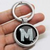 Biomar Labs® KK 13 Letter Metal Keyring Letters Initials Alphabet