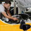 CV Boot Repair Kit,2Pcs CV Axle Boots with 4 Stainless