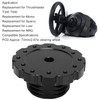 TKSE Steering Wheel Adapter Racing Steering Wheel Adapter Black Precise