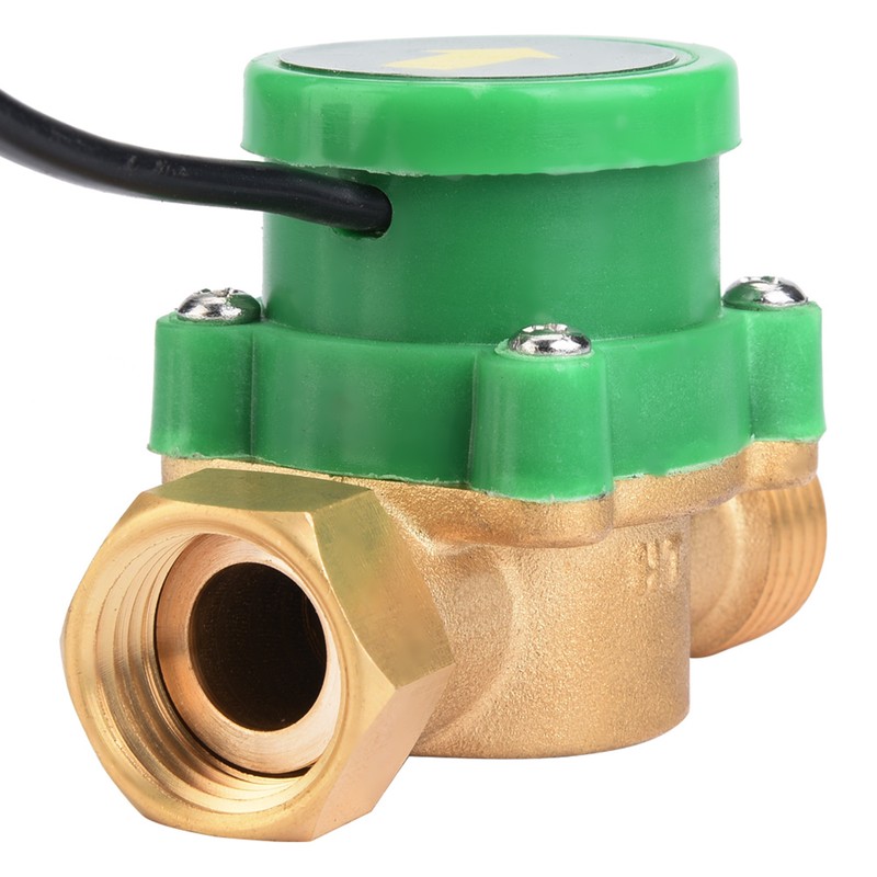 G1/2-G1/2 Thread Water Pump Flow Sensor Electronic Pressure Automatic Control
