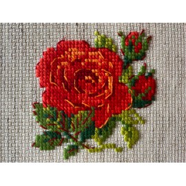 RIOLIS Cross Stitch Kit - 1843 - Red Rose