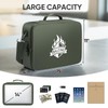 BALEINE Fireproof Document Box with Lock, Portable Fireproof Document Bag