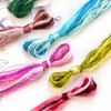 8PCS 20M Embroidery Thread Mulberry Silk Cross Stitch Threads Embroidery