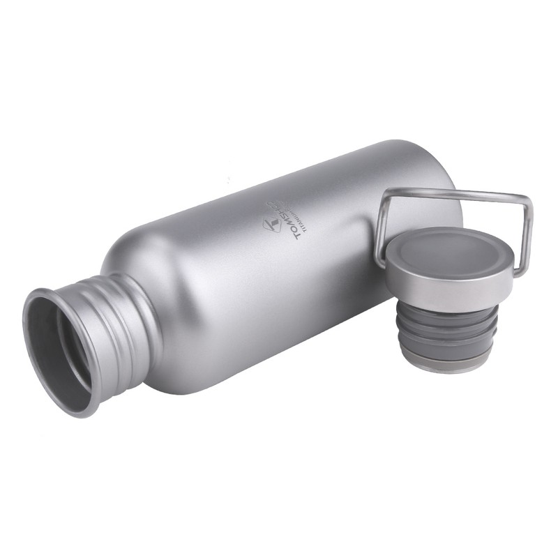 600ml Full Titanium Water Bottle Ultralight Outdoor Camping Hiking Cycle
