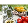 Sunartis ME216 Thermometer Plastic 8 x 4 x 4, Black/Stainless