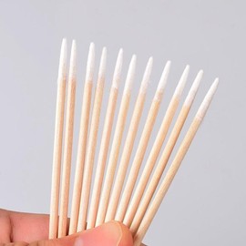 Selfly Thin pointed cotton swab for milia, acne, sebum extraction, toothpick, micro pointed, fine blackhead squeezer / 얇은 뾰족 면봉 비립종 여드름 피지 압출 제거 이쑤시개 마이크로 뾰족한 미세 블랙헤드 짜는