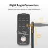 Donner Guitar Patch Cables Right Angle, 6 Inch Effect Pedal