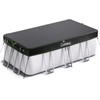 UIRWAY 10x16 FT Oval Pool Cover with Reflective Strips for