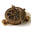 NAUTICALMART Antique Sundial Brass Marine Compass - Wedding Return Gift