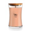 WoodWick Large Hourglass Candle Yuzu Blooms - Premium Soy Blend