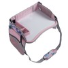 Kids Travel Tray Erasable Drawing Board Organization Pockets Activity Essentials