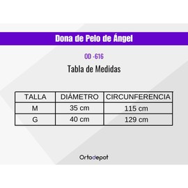 Cojín para Coxis, Dona para Sentarse, Cojín para Silla, Asiento Ortopédico, Dona Ortopédica Talla Mediana